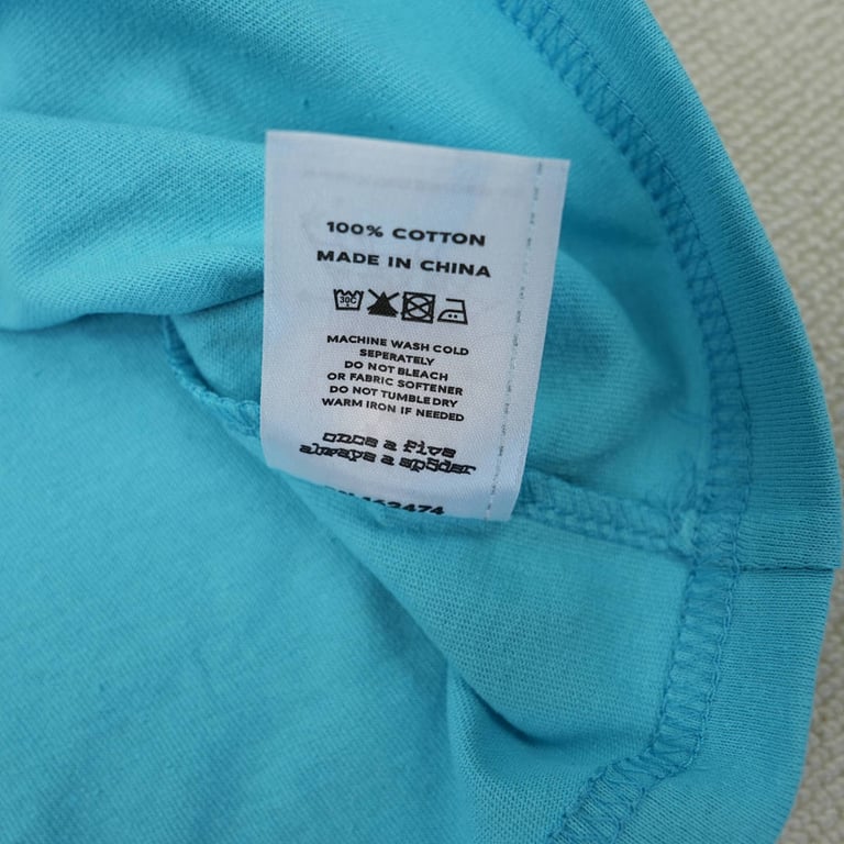 Sp5der OG Web V2 Tee Cyan - 6