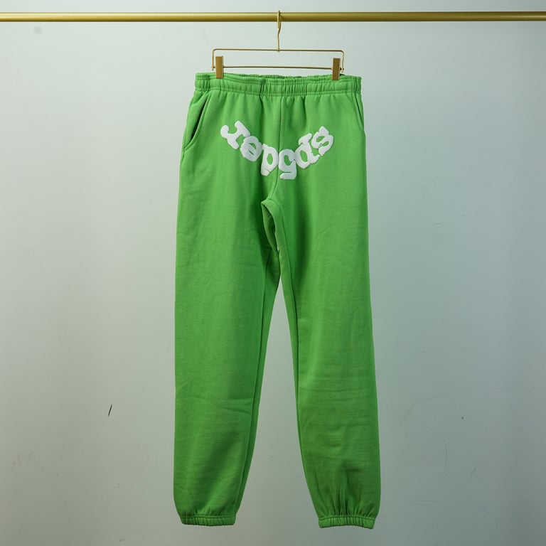 Sp5der Classic Sweatpant Slime Green - 14