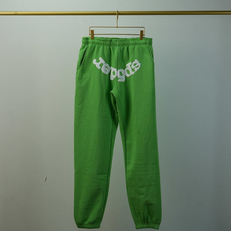 Sp5der Classic Sweatpant Slime Green - 16