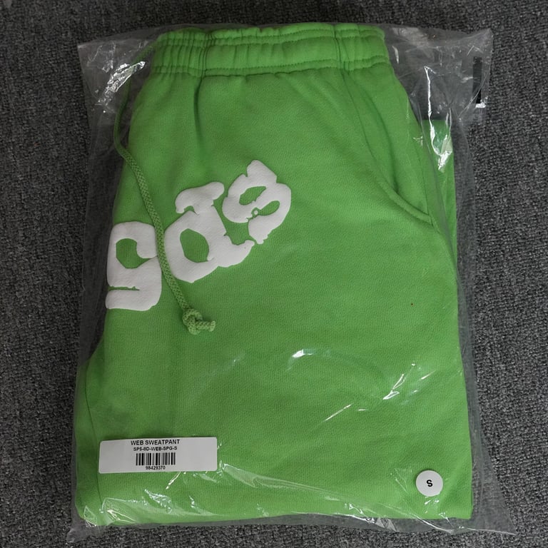 Sp5der Classic Sweatpant Slime Green - 3