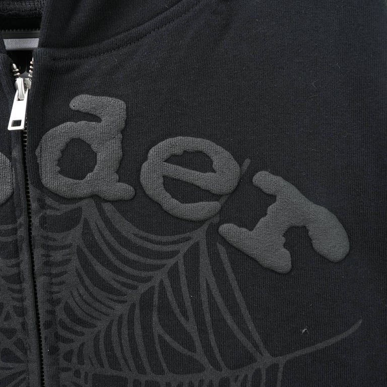 Sp5der OG Web V2 Phantom Zip Up Hoodie - 8