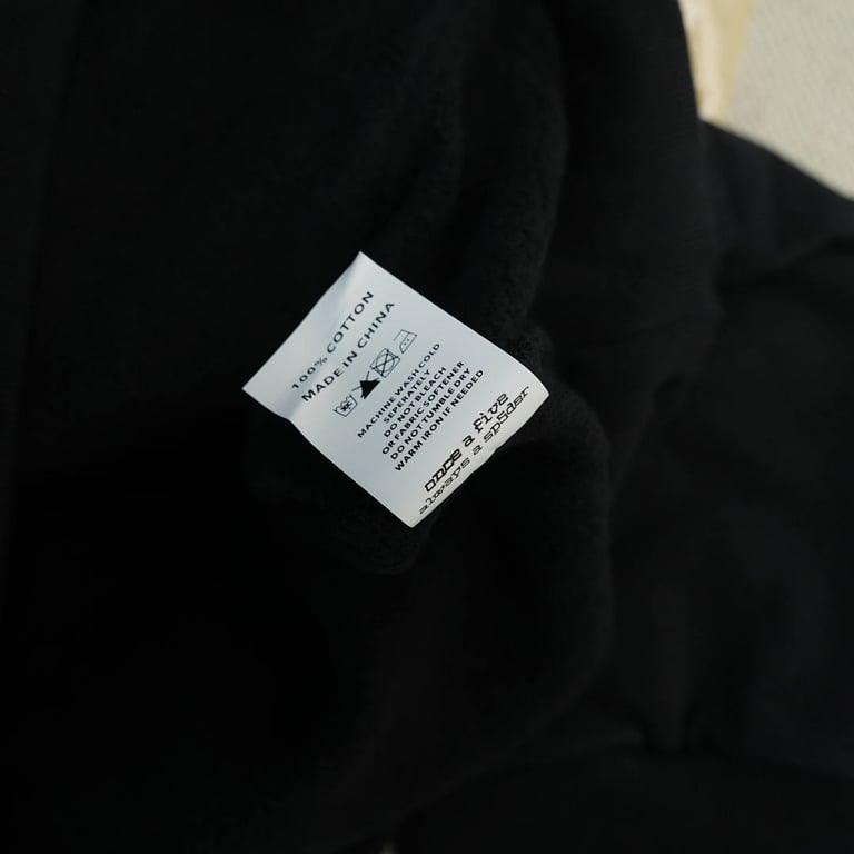 Sp5der Rhinestone OG Web V2 Hoodie Black - 8
