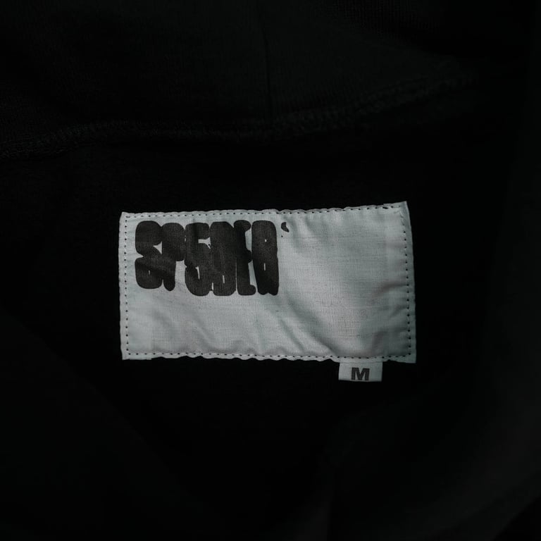 Sp5der Rhinestone OG Web V2 Hoodie Black - 9