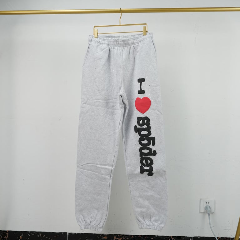 Sp5der Souvenir Sweatpant Heather Grey - 3