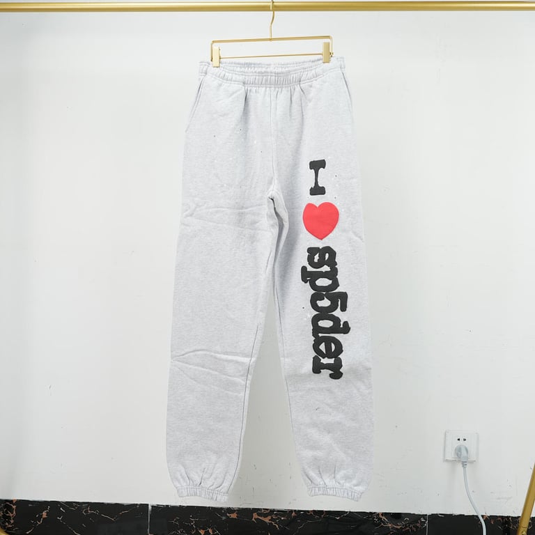 Sp5der Souvenir Sweatpant Heather Grey - 4