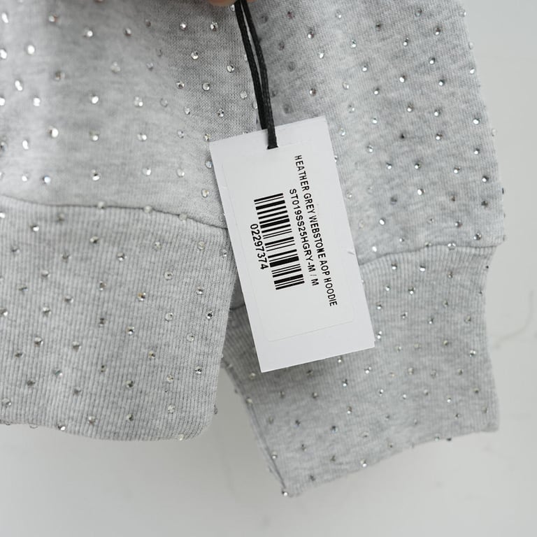 Sp5der VVS Hoodie Heather Grey - 10