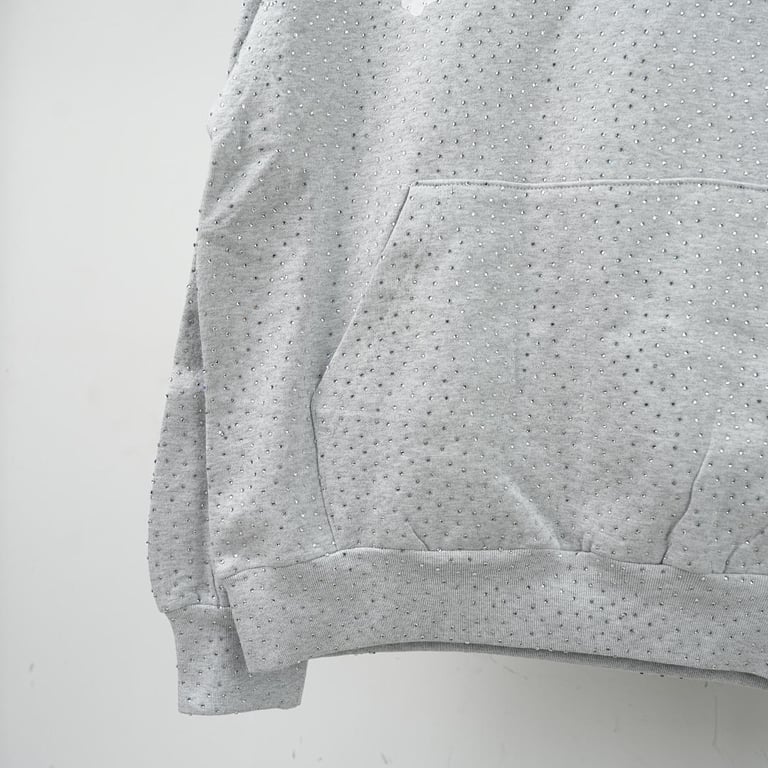Sp5der VVS Hoodie Heather Grey - 11