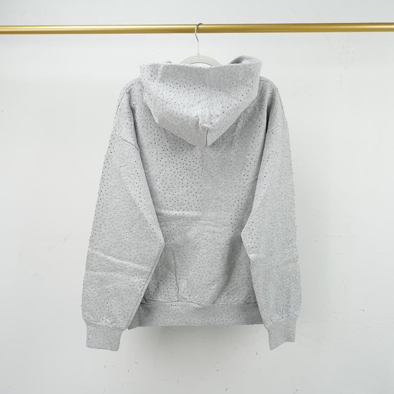 Sp5der VVS Hoodie Heather Grey - 15
