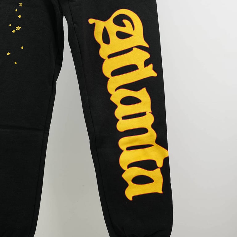 Sp5der Atlanta Sweatpant Black - 4