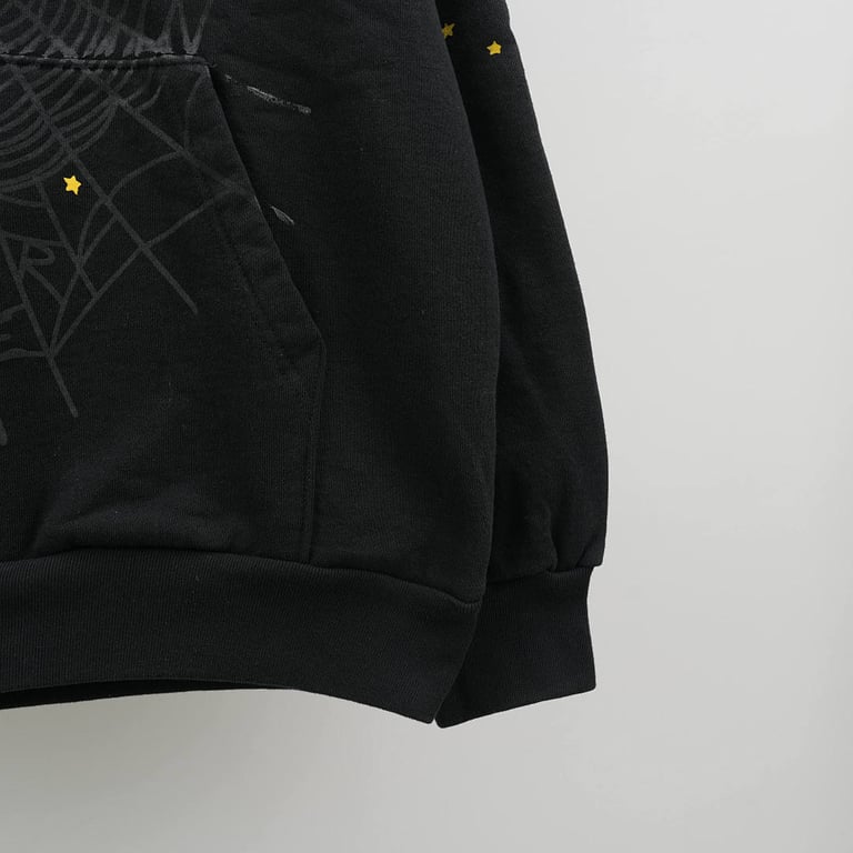 Sp5der Atlanta Hoodie Black - 10
