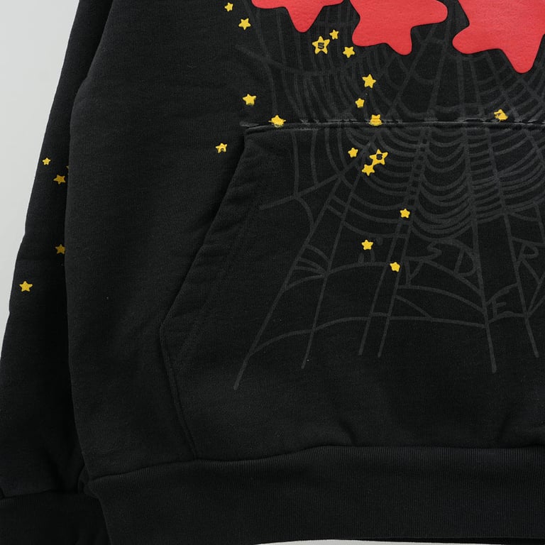 Sp5der Atlanta Hoodie Black - 12