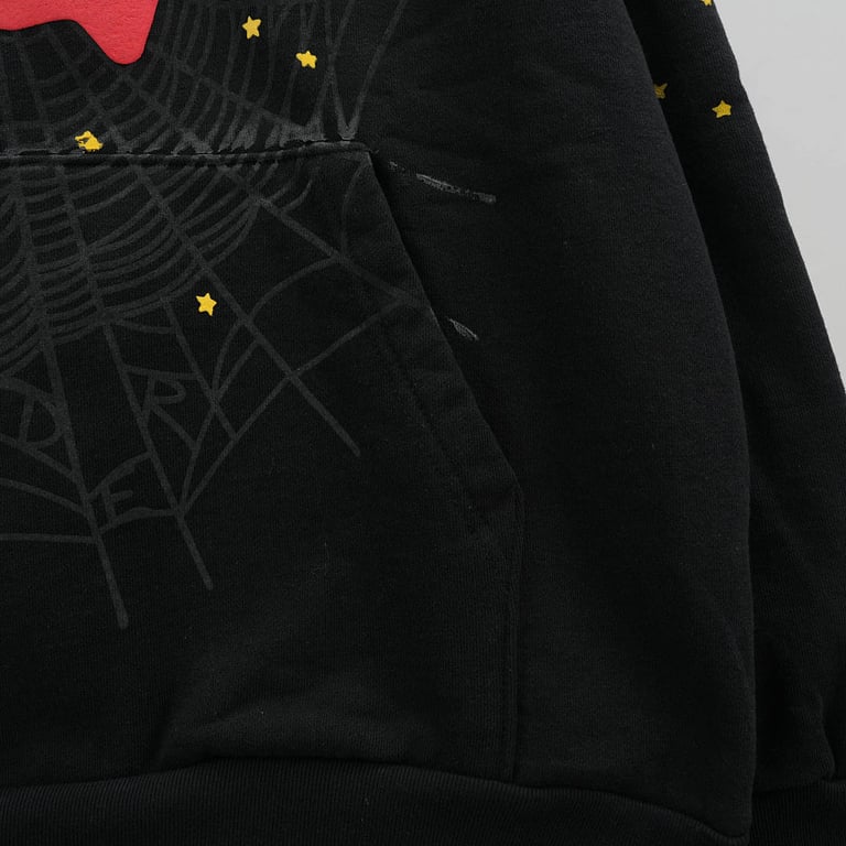 Sp5der Atlanta Hoodie Black - 13