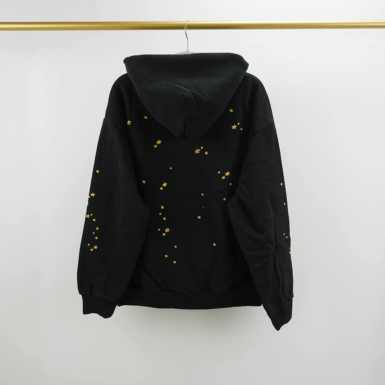 Sp5der Atlanta Hoodie Black - 14