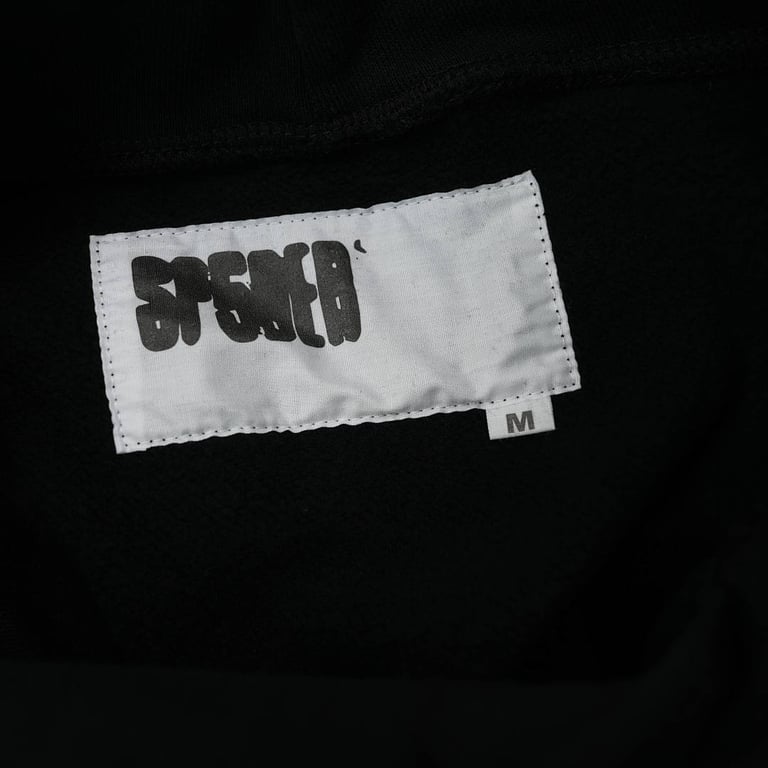Sp5der Beluga Outline Hoodie Black - 11