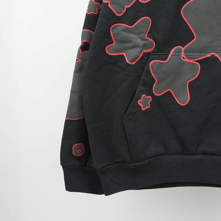 Sp5der Beluga Outline Hoodie Black - 7