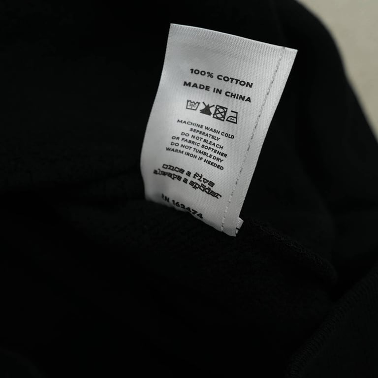 Sp5der Beluga Outline Hoodie Black - 9