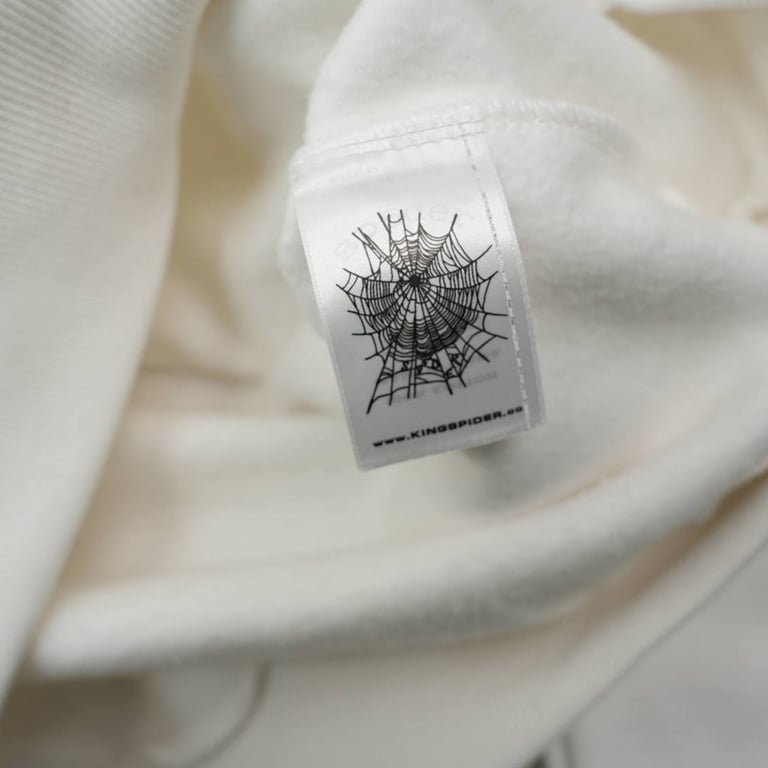 Sp5der OG Web V2 Gradient Hoodie White - 10