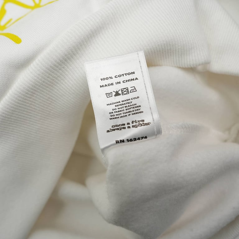 Sp5der OG Web V2 Gradient Hoodie White - 9