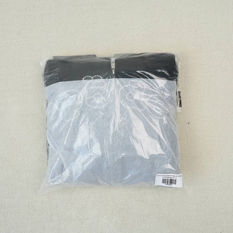 Sp5der OG Web V2 Rhinestone Zip Up Black - 2