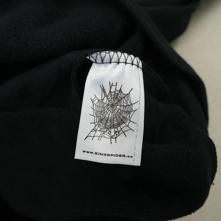 Sp5der OG Web V2 Rhinestone Zip Up Black - 15