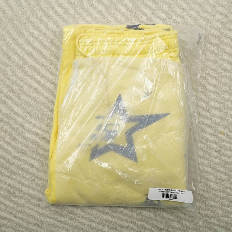 Sp5der 5Star Sweatpants Yellow - 2