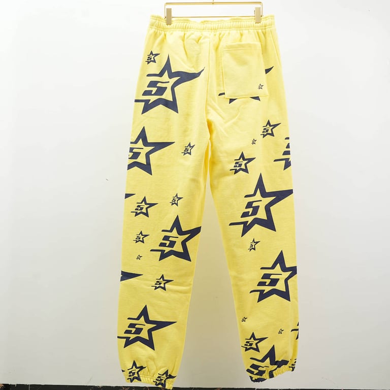 Sp5der 5Star Sweatpants Yellow - 11