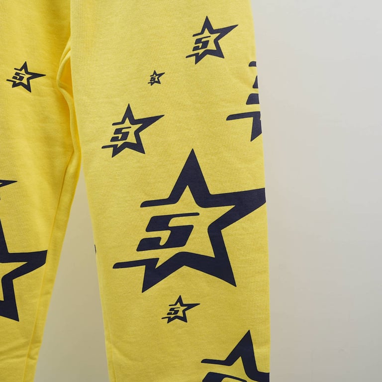 Sp5der 5Star Sweatpants Yellow - 13