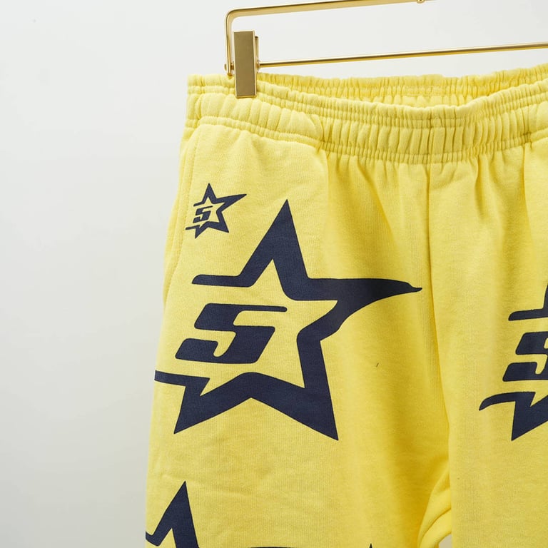 Sp5der 5Star Sweatpants Yellow - 14