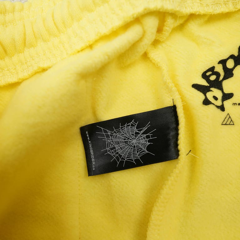 Sp5der 5Star Sweatpants Yellow - 5
