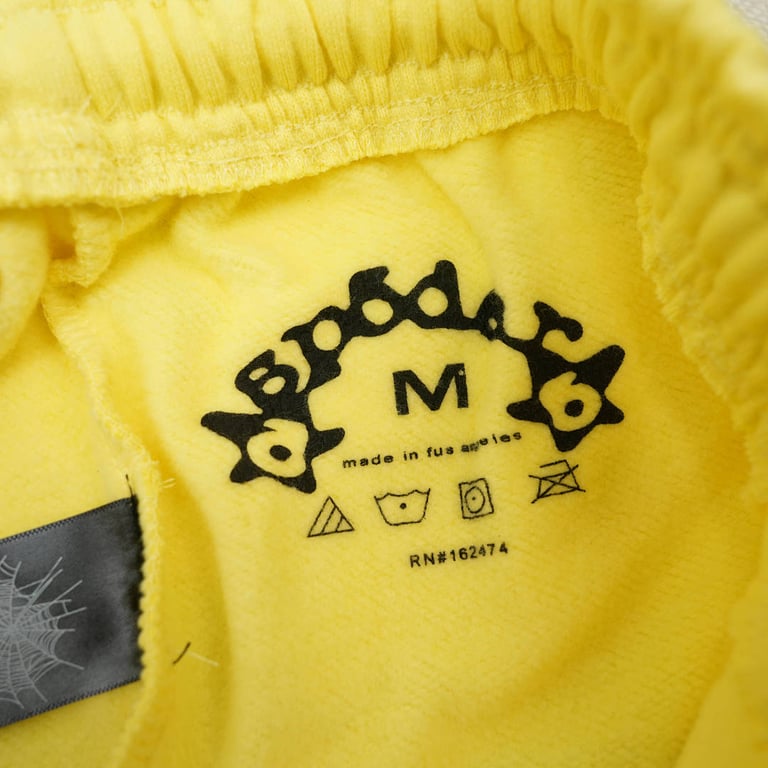 Sp5der 5Star Sweatpants Yellow - 6