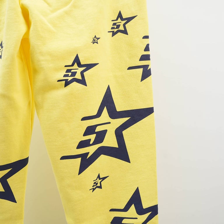 Sp5der 5Star Sweatpants Yellow - 8