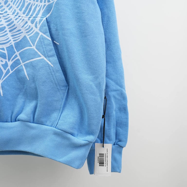 Sp5der OG Web V2 Hoodie Dusty Blue - 13