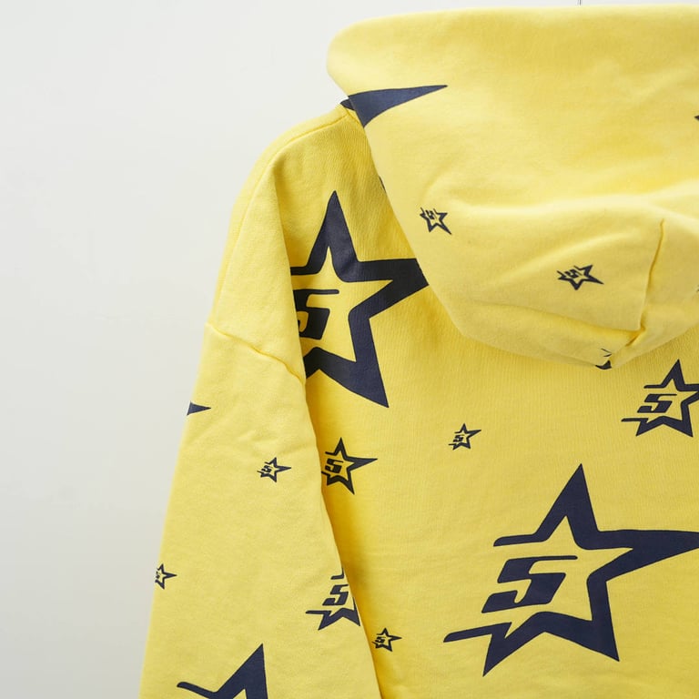 Sp5der 5Star Hoodie Yellow - 11