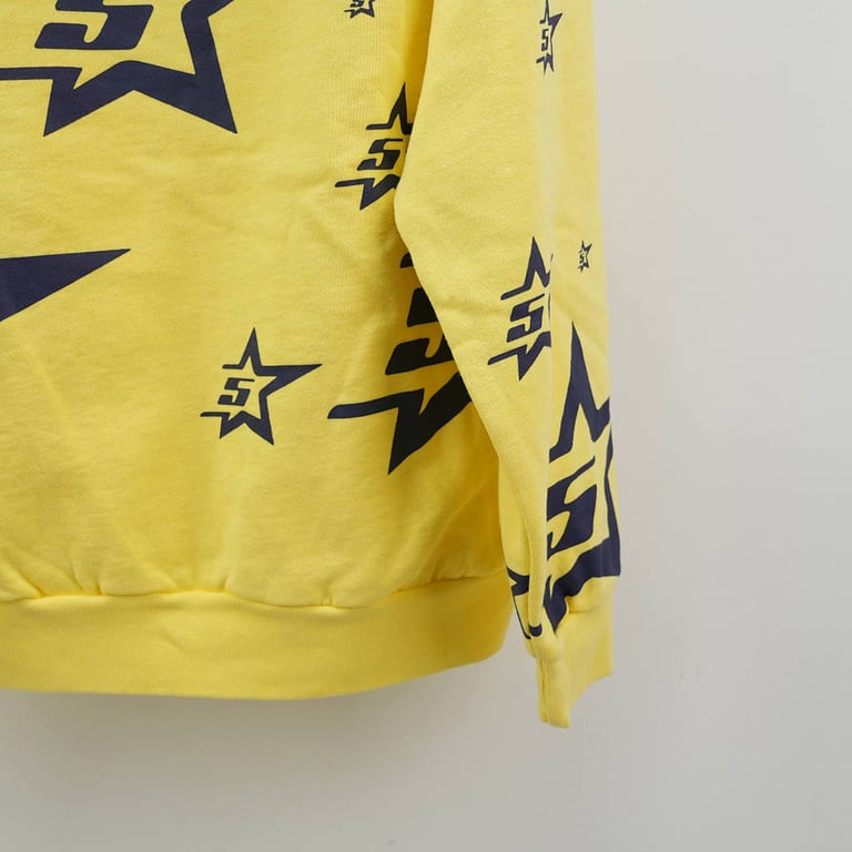 Sp5der 5Star Hoodie Yellow - 13