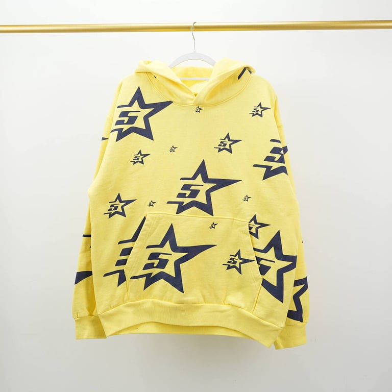 Sp5der 5Star Hoodie Yellow - 3