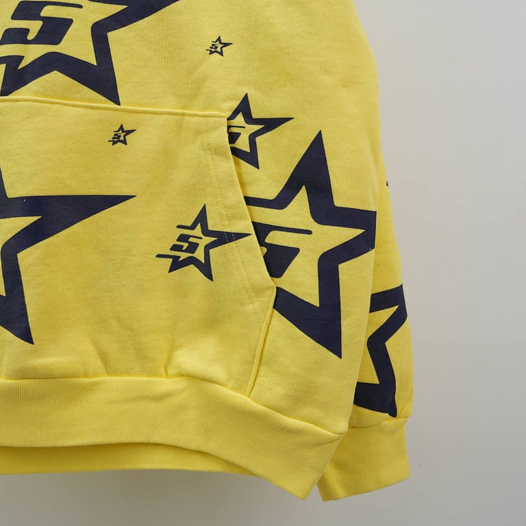 Sp5der 5Star Hoodie Yellow - 8