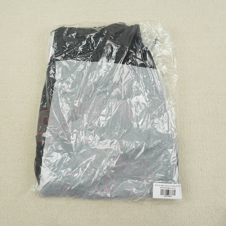 Sp5der Beluga Outline Sweatshorts Black - 2