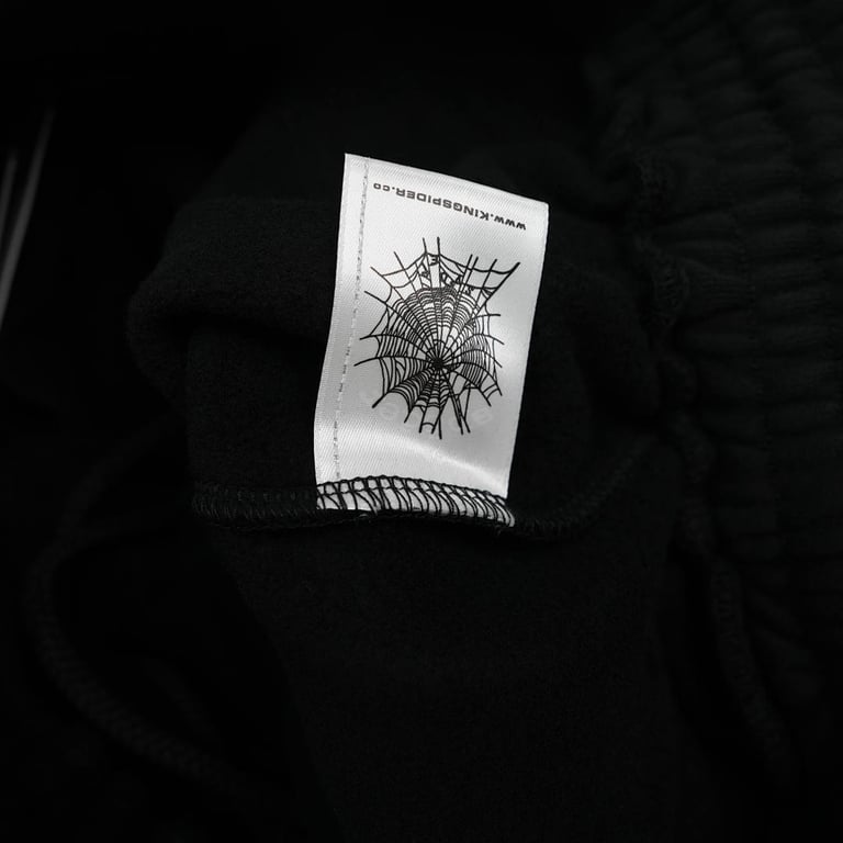 Sp5der Beluga Outline Sweatshorts Black - 10