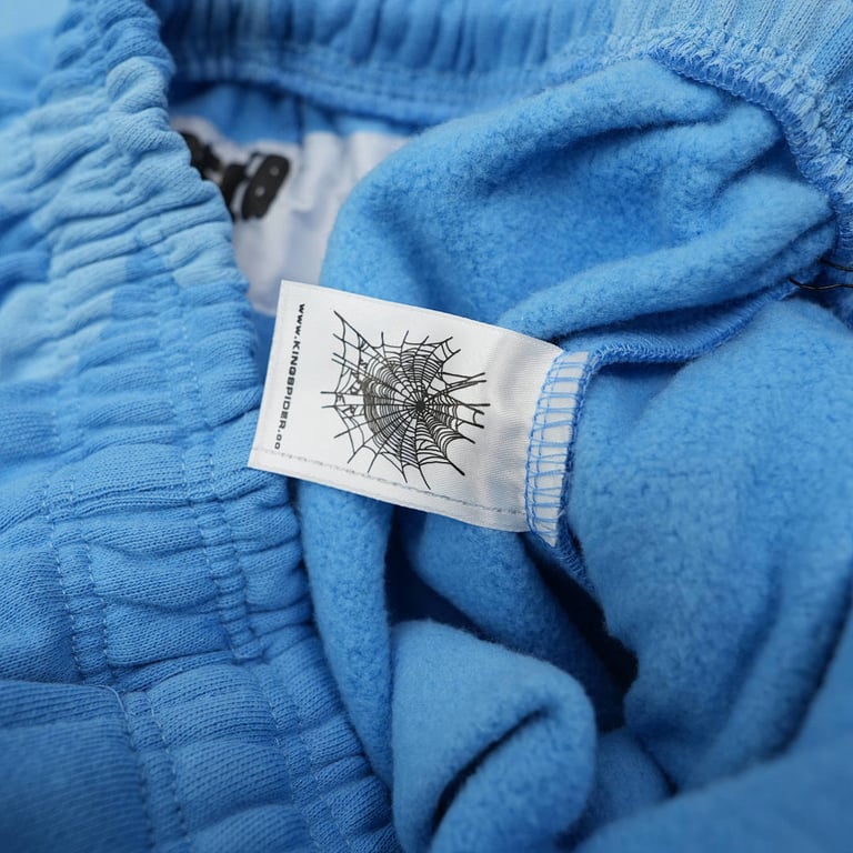 Sp5der BelugaV2 Sweatpant Dusty Blue - 4