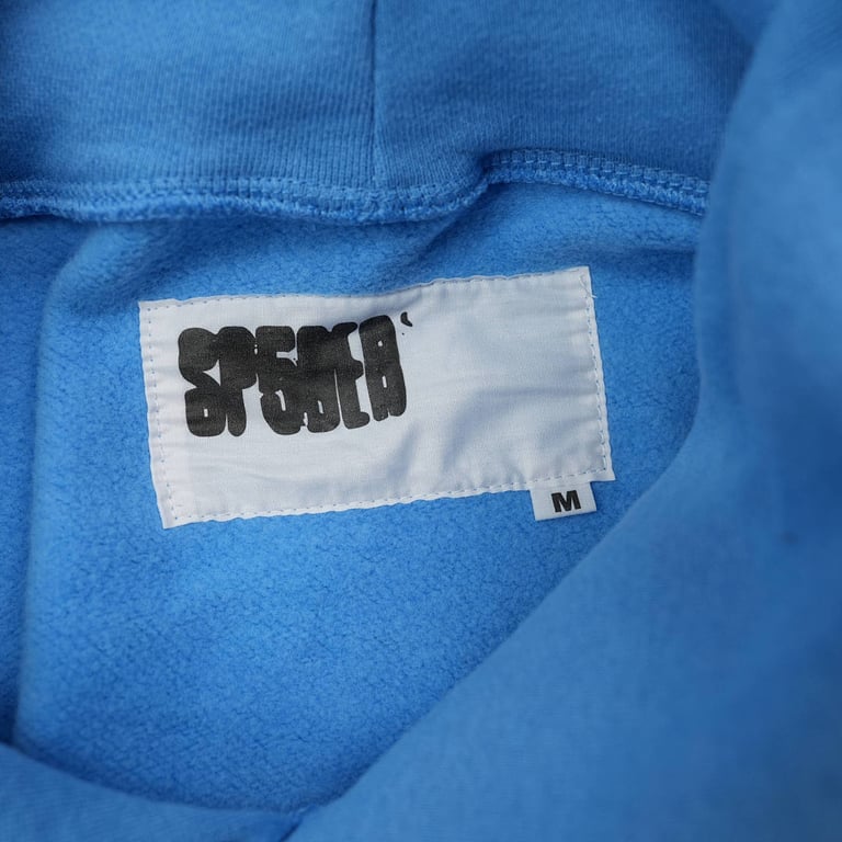 Sp5der Beluga V2 Hoodie Dusty Blue - 10