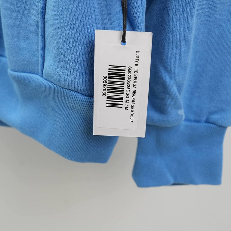 Sp5der Beluga V2 Hoodie Dusty Blue - 4
