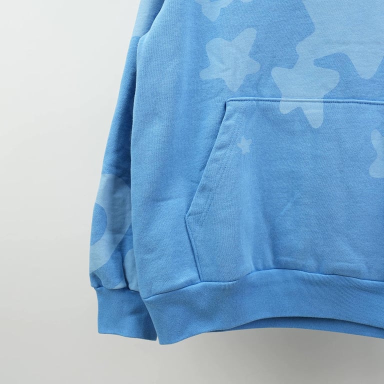 Sp5der Beluga V2 Hoodie Dusty Blue - 5