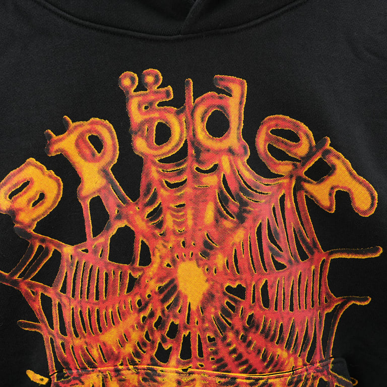 Sp5der OG Web V2 Hoodie Black - 13