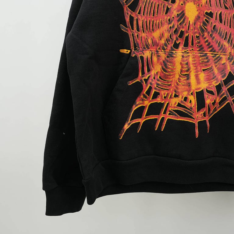 Sp5der OG Web V2 Hoodie Black - 14