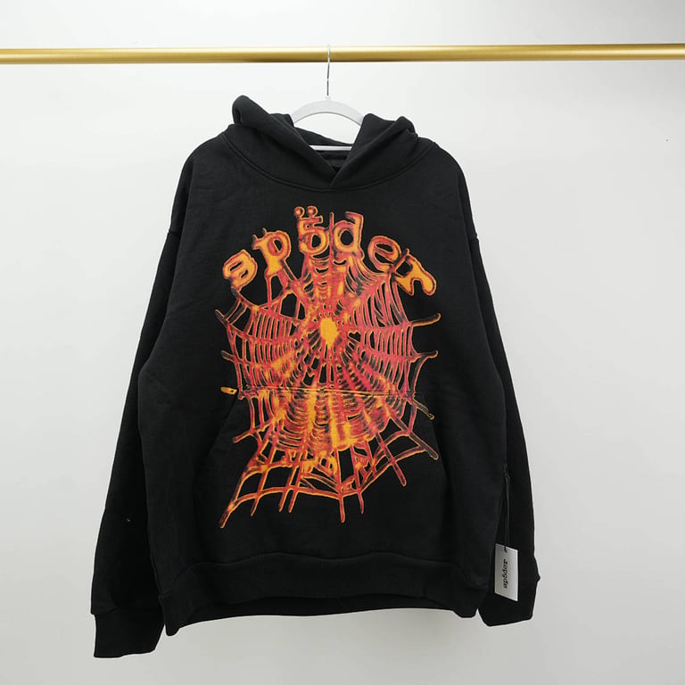 Sp5der OG Web V2 Hoodie Black - 3