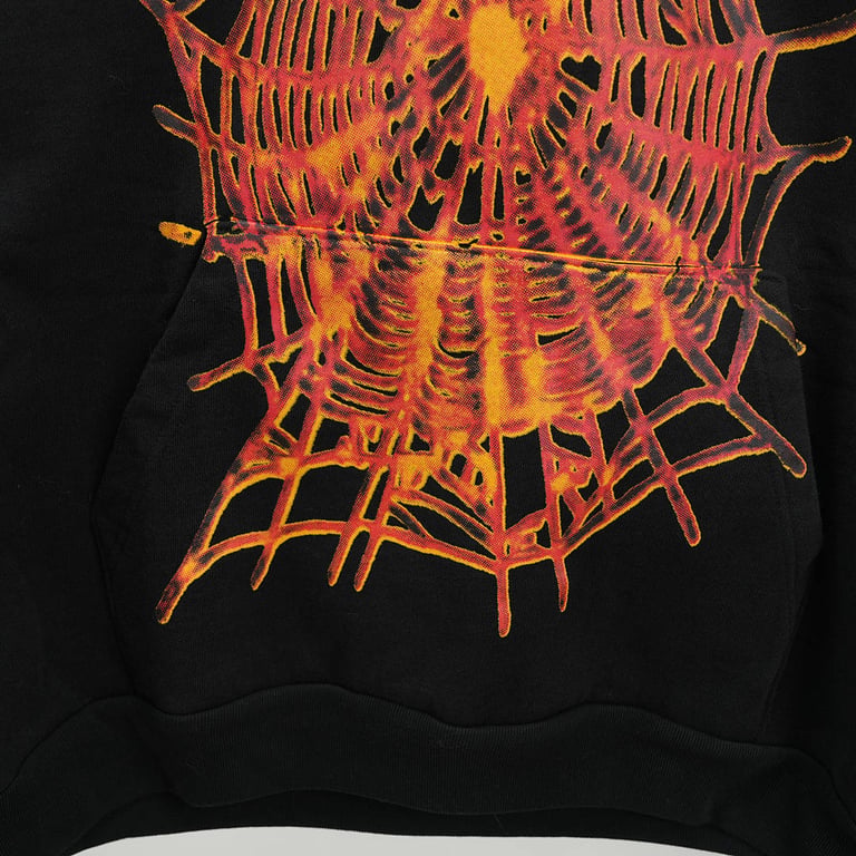 Sp5der OG Web V2 Hoodie Black - 6