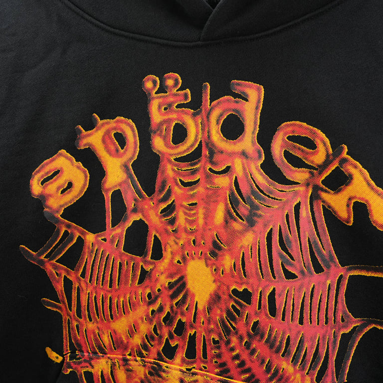 Sp5der OG Web V2 Hoodie Black - 7