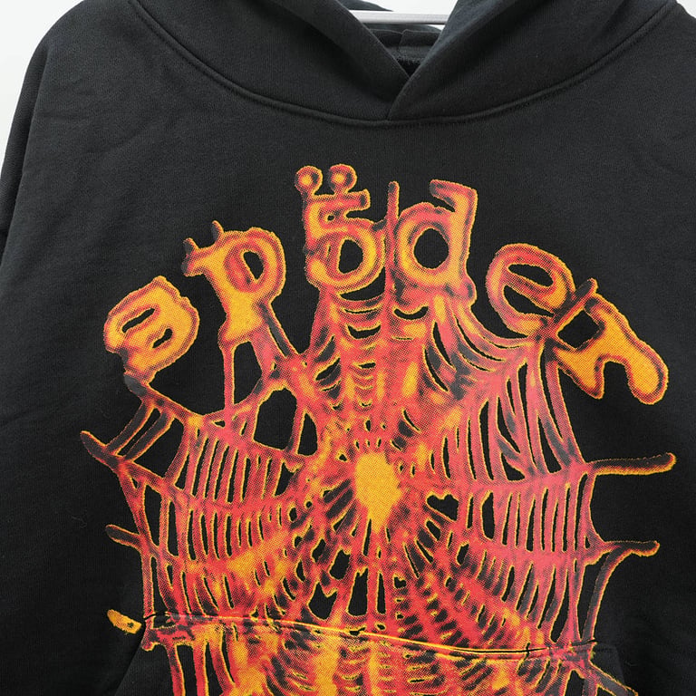 Sp5der OG Web V2 Hoodie Black - 9