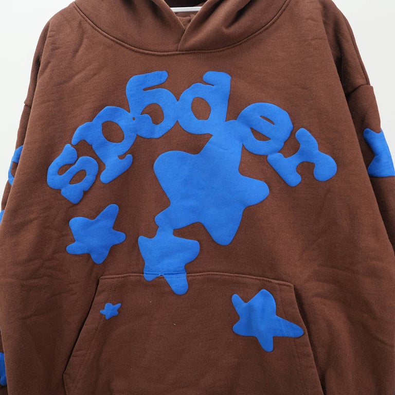 Sp5der Beluga Hoodie Brown - 11