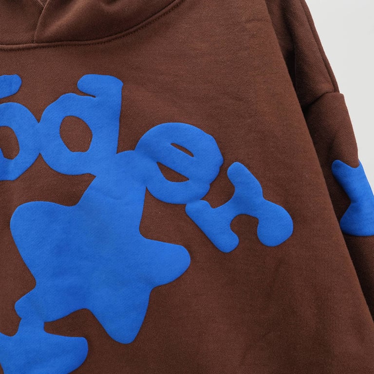Sp5der Beluga Hoodie Brown - 12